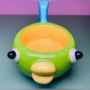 Big Eyed Green‎ Fish Candle Tea Light Candle Holder
